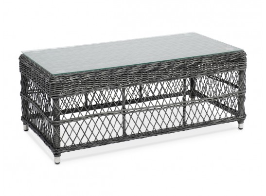 "Гранд Латте" стол журнальный из искусственного ротанга, цвет графит в Ростове-на-Дону