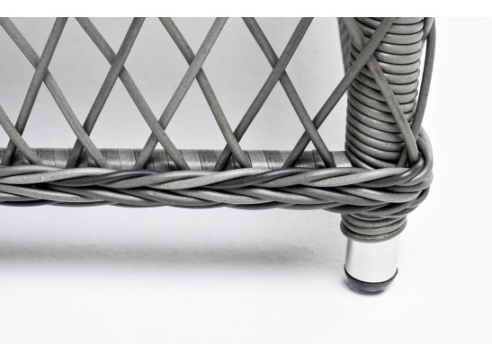 "Гранд Латте" стол журнальный из искусственного ротанга, цвет графит в Ростове-на-Дону