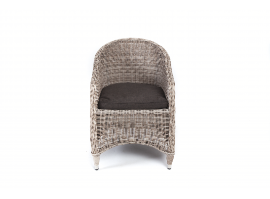 "Равенна" плетеное кресло из искусственного ротанга, цвет бежевый в Ростове-на-Дону