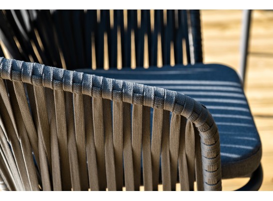 "Каффе Дабл" обеденная группа на 4 персоны, цвет "серый гранит" в Ростове-на-Дону