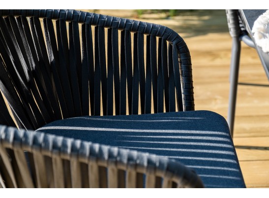 "Каффе Дабл" обеденная группа на 4 персоны, цвет "серый гранит" в Ростове-на-Дону