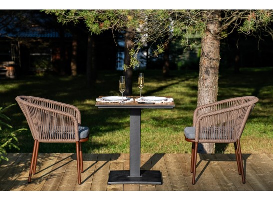 "Каффе" обеденная группа на 2 персоны, цвет "дуб" в Ростове-на-Дону