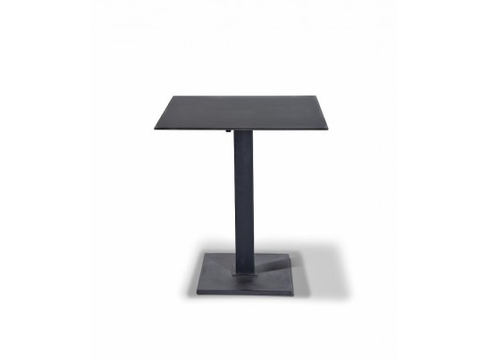 "Каффе" интерьерный стол из HPL квадратный 64х64см, цвет "серый гранит" в Ростове-на-Дону
