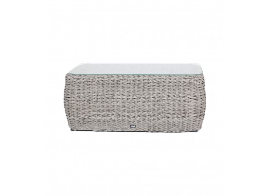 "Кальяри" журнальный столик из искусственного ротанга (гиацинт), цвет серый в Ростове-на-Дону