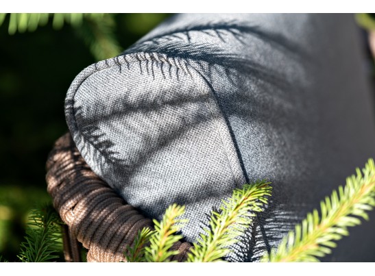 "Канны" лаунж-зона 5-местная плетеная из роупа (веревки), роуп коричневый в Ростове-на-Дону