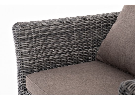 "Капучино Максимал" лаунж-зона из искусственного ротанга (гиацинт), цвет серый в Ростове-на-Дону "Капучино Максимал" лаунж-зона из искусственного ротанга (гиацинт), цвет серый в Ростове-на-Дону