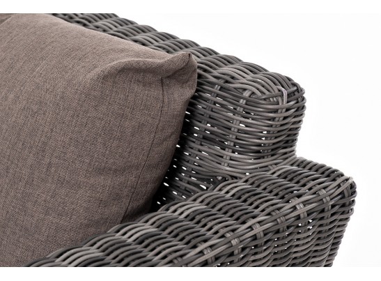 "Капучино Максимал" лаунж-зона из искусственного ротанга (гиацинт), цвет серый в Ростове-на-Дону "Капучино Максимал" лаунж-зона из искусственного ротанга (гиацинт), цвет серый в Ростове-на-Дону