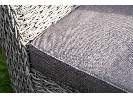 "Капучино Сингл" лаунж-зона из искусственного ротанга (гиацинт), цвет серый в Ростове-на-Дону "Капучино Сингл" лаунж-зона из искусственного ротанга (гиацинт), цвет серый в Ростове-на-Дону