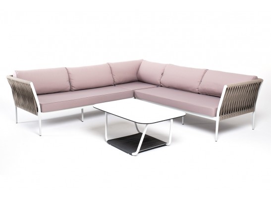 "Касабланка" модульная лаунж-зона из роупа (веревки), каркас из алюминия в Ростове-на-Дону "Касабланка" модульная лаунж-зона из роупа (веревки), каркас из алюминия в Ростове-на-Дону