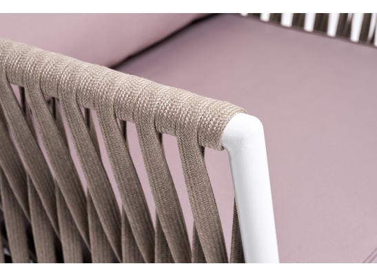 "Касабланка" модульная лаунж-зона из роупа (веревки), каркас из алюминия в Ростове-на-Дону "Касабланка" модульная лаунж-зона из роупа (веревки), каркас из алюминия в Ростове-на-Дону