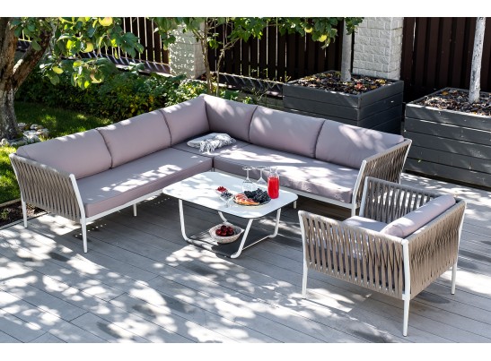 "Касабланка" модульная лаунж-зона из роупа (веревки), каркас из алюминия в Ростове-на-Дону "Касабланка" модульная лаунж-зона из роупа (веревки), каркас из алюминия в Ростове-на-Дону