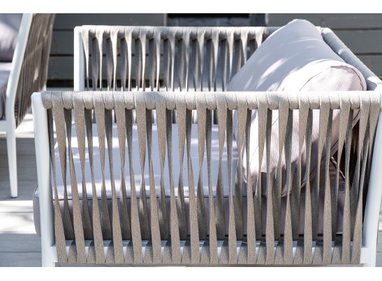 "Касабланка" модульная лаунж-зона из роупа (веревки), каркас из алюминия в Ростове-на-Дону "Касабланка" модульная лаунж-зона из роупа (веревки), каркас из алюминия в Ростове-на-Дону