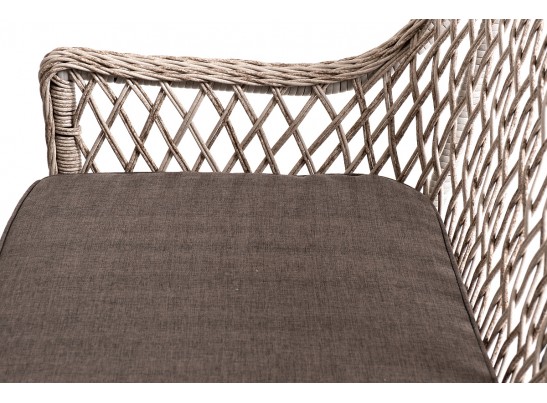 "Катания" обеденная группа плетеная на 6 персон, цвет бежевый в Ростове-на-Дону