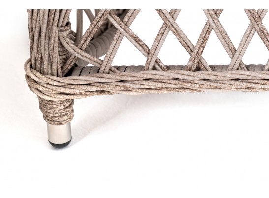 "Катания" обеденная группа плетеная на 6 персон, цвет бежевый в Ростове-на-Дону