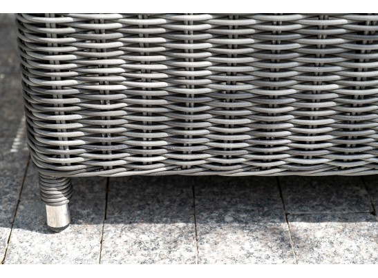 "Кон Панна" лаунж-зона из искусственного ротанга, цвет графит в Ростове-на-Дону