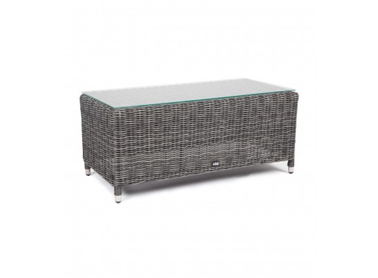 "Кон Панна" столик журнальный из искусственного ротанга, цвет графит в Ростове-на-Дону