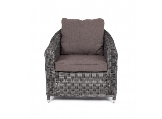 "Кон Панна" кресло из искусственного ротанга, цвет графит в Ростове-на-Дону