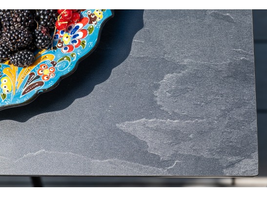 "Конте" интерьерный стол из HPL 63x63см, цвет "серый гранит" в Ростове-на-Дону