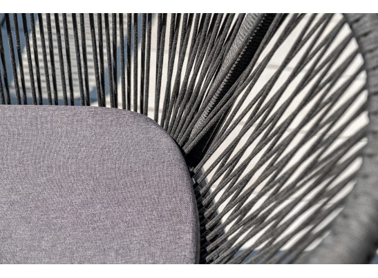 "Форли" обеденная группа на 4 персоны, квадратный стол, цвет "серый гранит" в Ростове-на-Дону