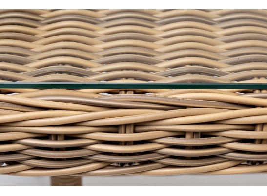 "Латте" плетеный стол из искусственного ротанга 140х80см, цвет соломенный в Ростове-на-Дону