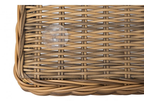 "Латте" плетеный стол из искусственного ротанга 140х80см, цвет соломенный в Ростове-на-Дону