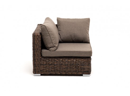 "Лунго" модуль диванный угловой с подушками, цвет коричневый (гиацинт) в Ростове-на-Дону