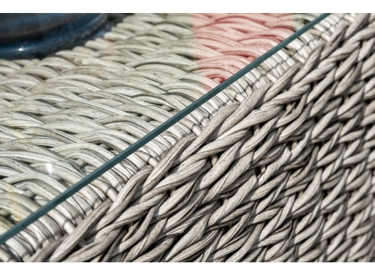 "Лунго" трансформирующаяся лаунж-зона из искусственного ротанга (гиацинт), цвет серый в Ростове-на-Дону