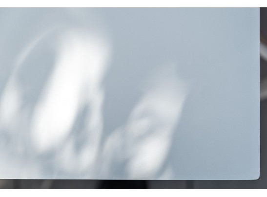 "Малага" обеденный стол из HPL 140х80см, цвет молочный, каркас белый в Ростове-на-Дону