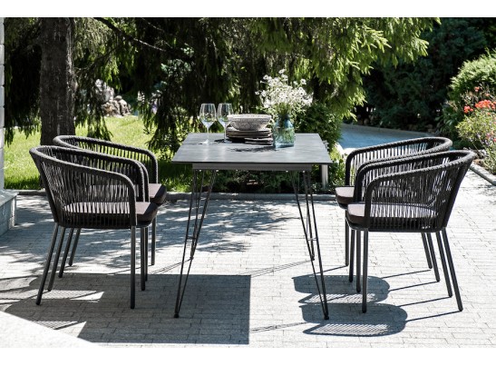 "Милан" обеденная группа на 6 персон, цвет темный в Ростове-на-Дону