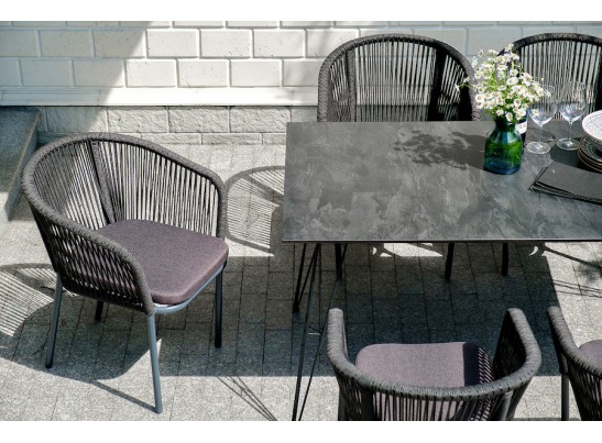 "Милан" обеденная группа на 6 персон, цвет темный в Ростове-на-Дону