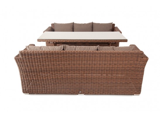 "Мокко Дабл" обеденная группа из искусственного ротанга, цвет коричневый в Ростове-на-Дону