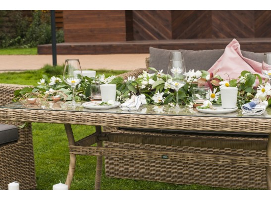 "Мокко Дабл" обеденная группа из искусственного ротанга, цвет соломенный в Ростове-на-Дону "Мокко Дабл" обеденная группа из искусственного ротанга, цвет соломенный в Ростове-на-Дону