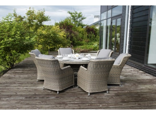 "Неаполь" обеденная группа плетеная из искусственного ротанга в Ростове-на-Дону