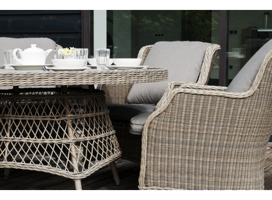 "Неаполь" обеденная группа плетеная из искусственного ротанга в Ростове-на-Дону