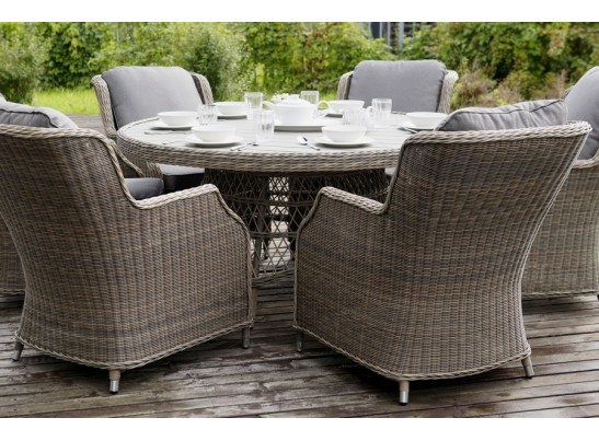 "Неаполь" обеденная группа плетеная из искусственного ротанга в Ростове-на-Дону