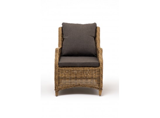 "Неаполь" плетеный стул из искусственного ротанга, цвет соломенный в Ростове-на-Дону