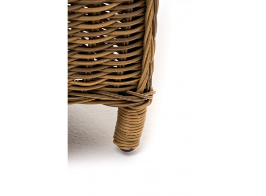 "Неаполь" плетеный стул из искусственного ротанга, цвет соломенный в Ростове-на-Дону