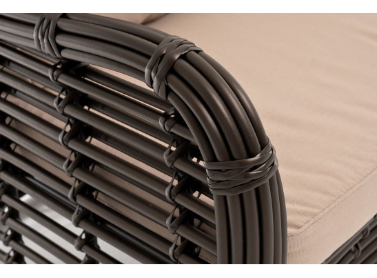 "Ницца" диван из искусственного ротанга трехместный, цвет бронзовый в Ростове-на-Дону