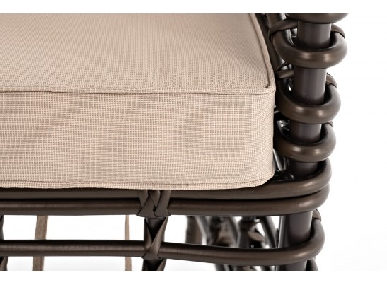 "Ницца" кресло из искусственного ротанга, цвет бронзовый в Ростове-на-Дону