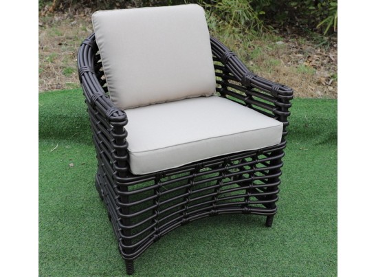 "Ницца" кресло из искусственного ротанга, цвет бронзовый в Ростове-на-Дону