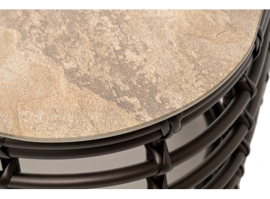 "Ницца" журнальный столик из искусственного ротанга, цвет бронзовый в Ростове-на-Дону