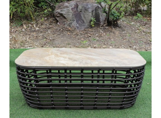 "Ницца" журнальный столик из искусственного ротанга, цвет бронзовый в Ростове-на-Дону