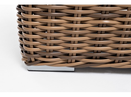 "Палермо" диван из искусственного ротанга трехместный, цвет соломенный в Ростове-на-Дону