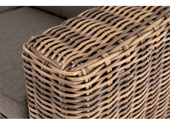 "Палермо" диван из искусственного ротанга трехместный, цвет соломенный в Ростове-на-Дону