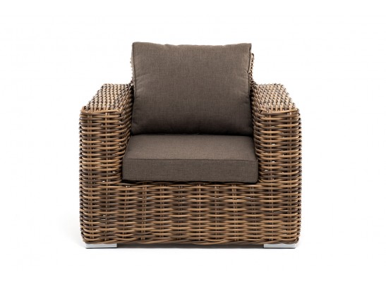 "Палермо" кресло из искусственного ротанга, цвет соломенный в Ростове-на-Дону