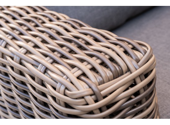 "Палермо" лаунж-зона из искусственного ротанга, цвет соломенный в Ростове-на-Дону