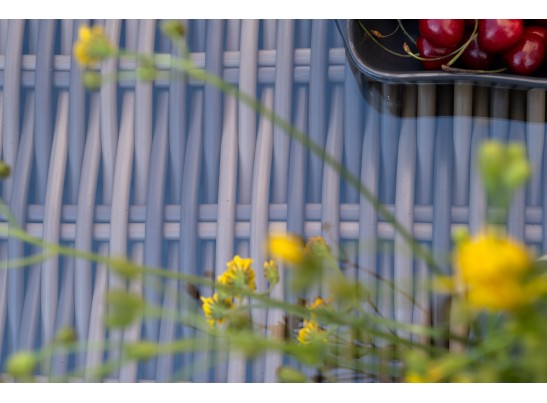 "Палермо" лаунж-зона из искусственного ротанга, цвет соломенный в Ростове-на-Дону