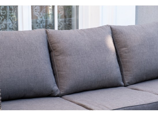 "Палермо" лаунж-зона из искусственного ротанга, цвет соломенный в Ростове-на-Дону