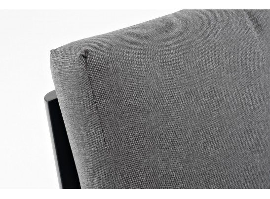 "Париж" модуль диванный алюминиевый центральный, цвет серый в Ростове-на-Дону