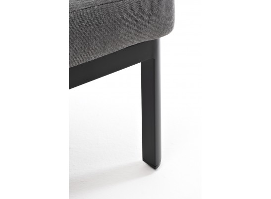 "Париж" модуль диванный алюминиевый центральный, цвет серый в Ростове-на-Дону